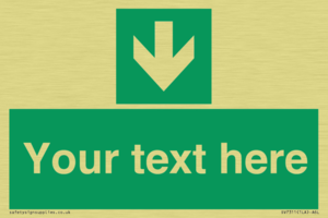 Custom Safe Condition Down arrow